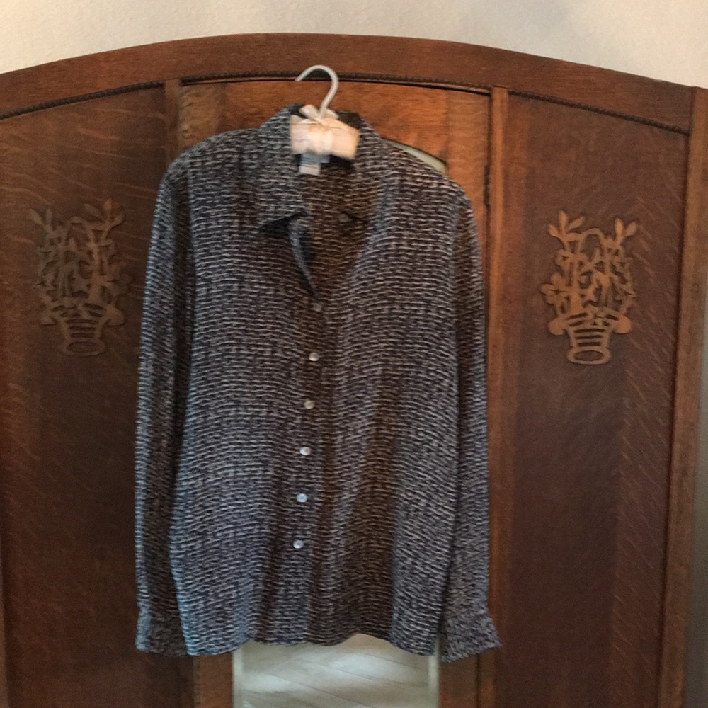 100% silk shirt